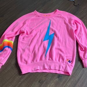 COPY - Aviator nation Size Xs neon sweater